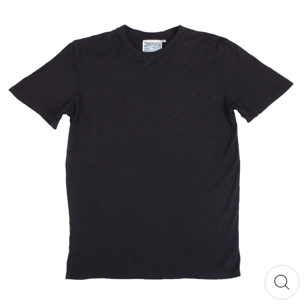 Jung Maven Men’s Basic Tee BLACK SIZE XXL